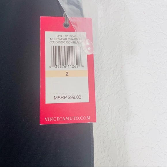 Vince Camuto tuxedo black white stripe pointe ankle pants straight leg small - Picture 6 of 8